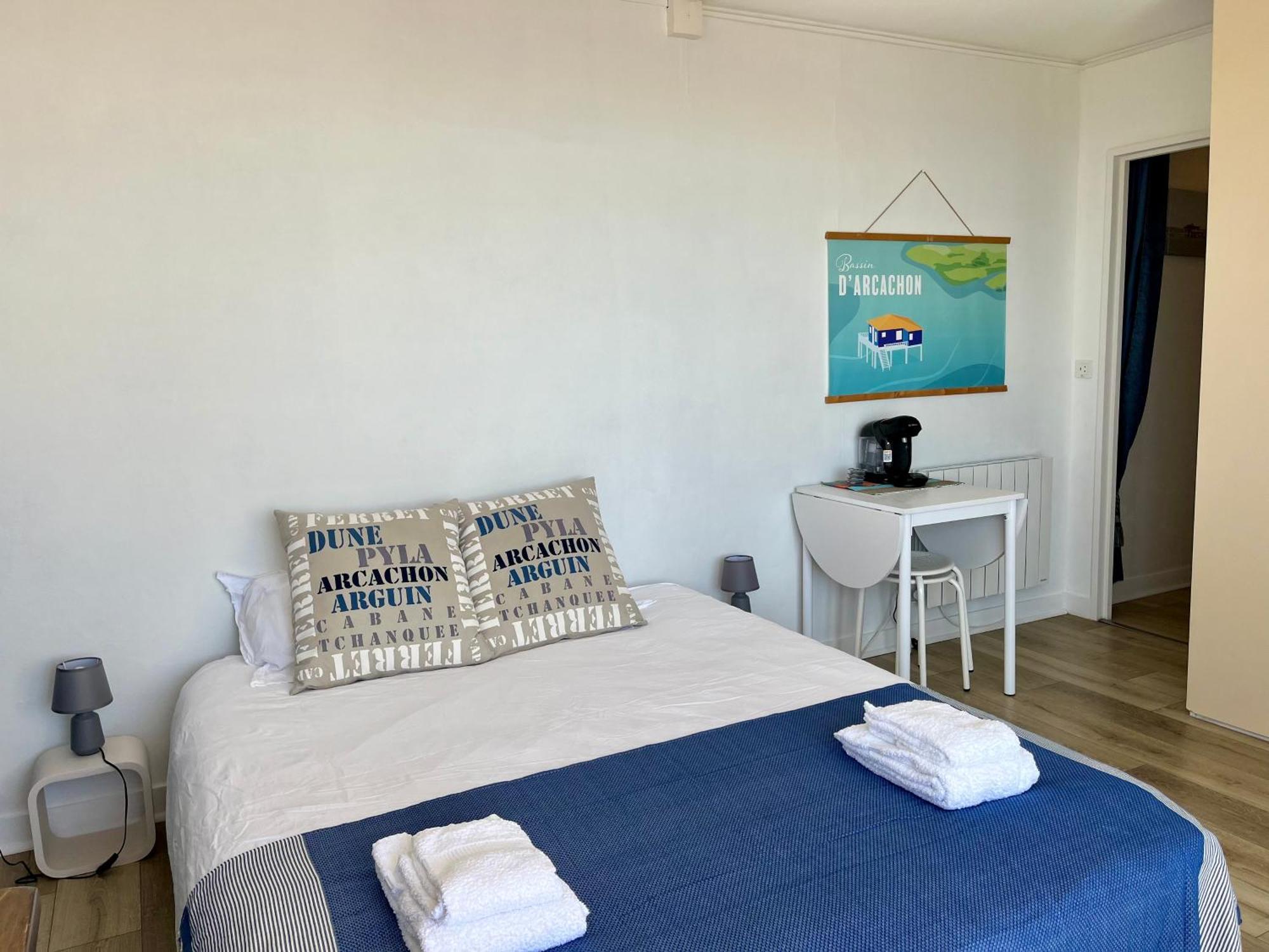 Studio Vue Mer-Port Arcachon Esterno foto