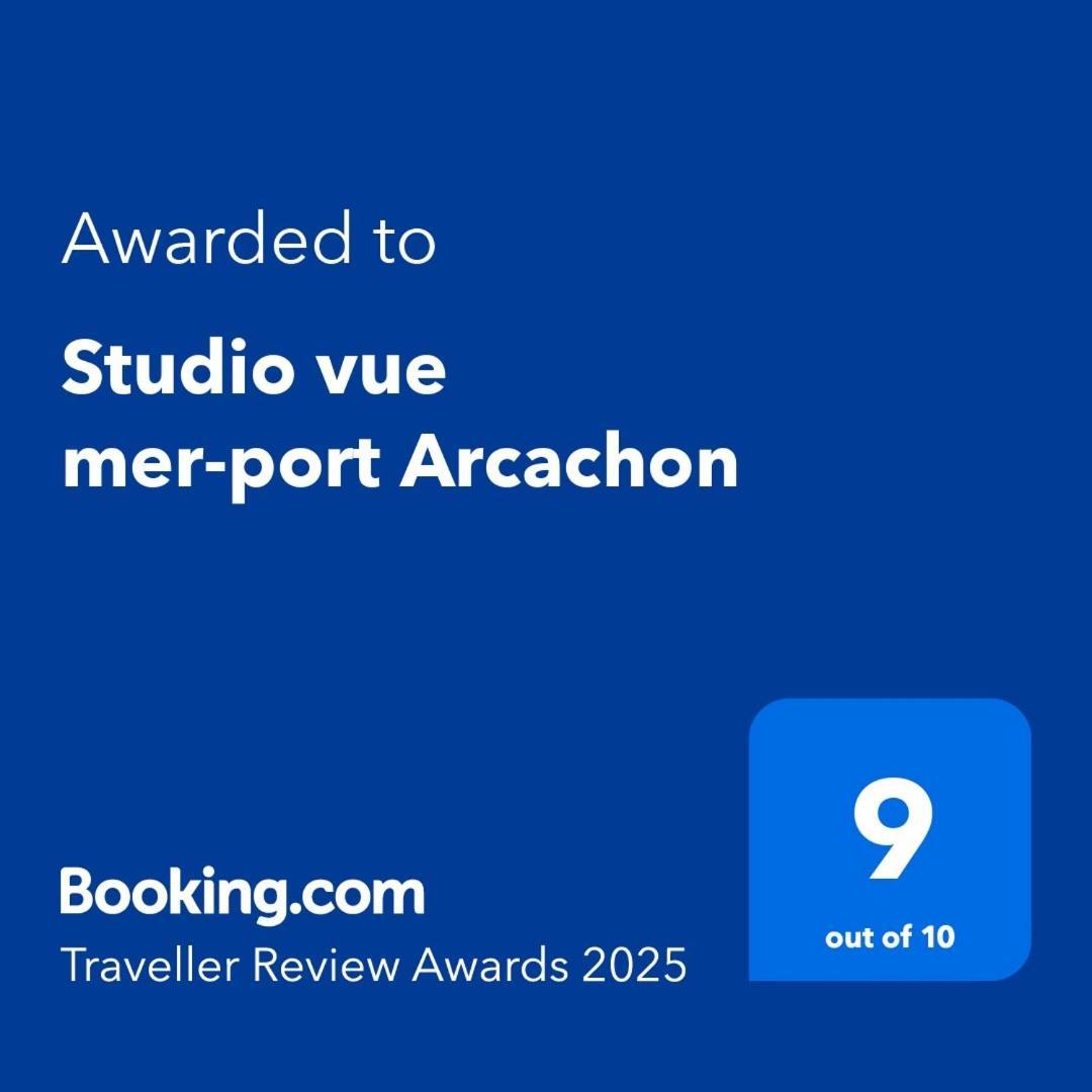 Studio Vue Mer-Port Arcachon Esterno foto